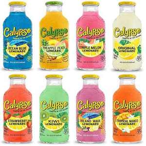 Venta al por mayor, precio de fábrica, la mejor calidad Calypso Drink Calypso Paradise Punch Lemonade, 16 FlOz, paquete de 12, hecho con fruta real - Product Image 6