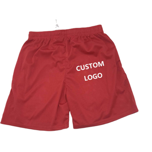 Short en polyester pour hommes Short de sport à poches multiples de haute qualité Short à taille élastique confortable pour hommes - Product Image 6
