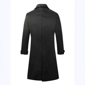 Wholesale High Quality <b>Leather</b> Winter <b>Coat</b> for <b>men</b> featuring soft inner lining, durable stitching, and weather-resistant design - Product Image 4