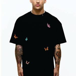 T-shirt surdimensionné 100% coton de haute qualité pour hommes | Vierge pour impression personnalisée - Product Image 5