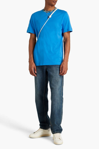 เสื้อยืดผ้าถักแจ็คการ์ดคอลูกเรือสำหรับผู้ชายและชุดลำลอง - Product Image 2