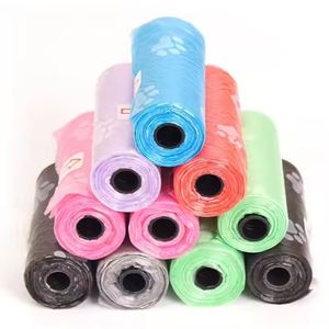 2025 Sustainable Dog Waste <b>Poop</b> <b>Bags</b> Acrylic Fleece PU Material With <b>Dispenser</b> And Leash Clip Lavender Scented Bolsas Caca Perro - Product Image 3