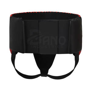 Protector de ingle de cuero de vaca de alta calidad con logotipo personalizado para Artes Marciales MMA, entrenamiento de Kickboxing, producto de boxeo - Product Image 2