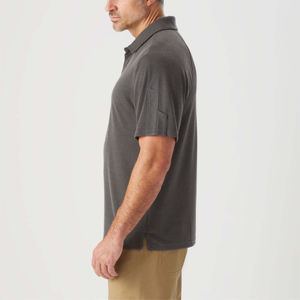 Camisetas Polo para hombre, venta al por mayor, camisetas polo para hombre, nueva ropa informal, Color personalizado, 100% algodón, manga corta, antiarrugas, OEM - Product Image 4