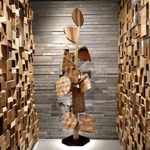 CINTRE EN TEAK BRANCHES EN BOIS - Product Image 1