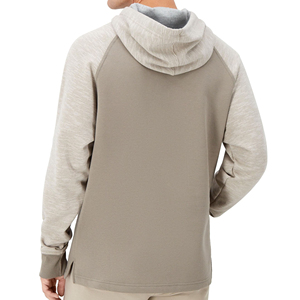 Sweat à capuche surdimensionné couleur peau 2025 avec logo personnalisé Fabricant de vêtements de rue Vente en gros Sweats à capuche pour hommes OEM - Product Image 3