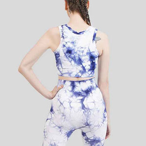 Quick drying Shockproof Large Backless Yoga <b>Underwear</b> Sensible Chest Pad Fitness Bra Thin Strap Cross Beautiful Back Sports Bra - Product Image 6