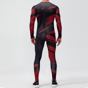 ชุดรัดกล้ามเนื้อผู้ชายขายดีที่สุดปี 2024 รับสกรีนโลโก้ ระบายอากาศได้ดี น้ำหนักเบา เหมาะสำหรับฤดูใบไม้ร่วง สินค้ามาใหม่ - Product Image 2