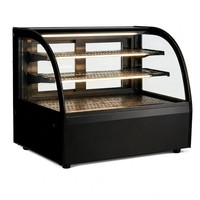 Vitrine chauffante de comptoir commerciale pour aliments – Armoire de présentation chauffante pour la restauration