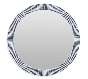 Diseño de incrustaciones de hueso de espejo de pared personalizable de lujo moderno con acabado pulido para decoración del hogar para dormitorio sala de estar Baño - Product Image 2