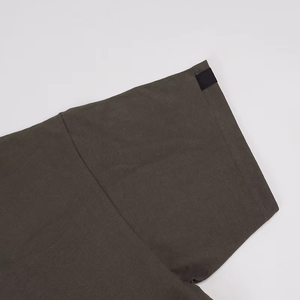 100% T-shirt pour hommes en coton lourd bio T-shirt organique de haute qualité Design vierge personnalisable Coupe surdimensionnée - Product Image 5