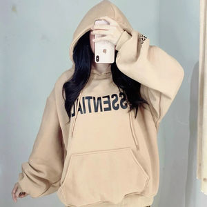 Sudaderas con capucha unisex con logotipo personalizado, Jersey informal de gran tamaño con estampado de alta calidad y peso pesado, algodón y forro polar de alta calidad - Product Image 4