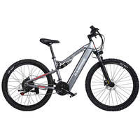 Bicicleta Eléctrica de Montaña RANDRIDE YG90A para Adultos, 1000W, 48V, 17A, Aleación de Aluminio, Suspensión de Cuatro Brazos