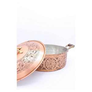 Nuevo juego de platos para servir, olla de cobre segura ecológica para servir, exportador de utensilios de cocina de India a un precio razonable - Product Image 5