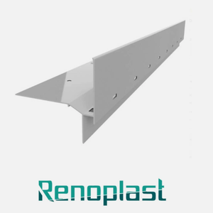 Renoplast ®   Perfil de aluminio para aleros W60, construcción de terrazas y balcones, suelos ventilados, sistemas de drenaje - Product Image 1