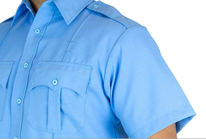 Camisa de Manga Corta de Alta Visibilidad para Guardias de Seguridad, Personalizable con Logotipo, Transpirable, de Poliéster, Calidad Premium - Product Image 6