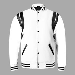 Veste d'université baseball vintage en polyester personnalisée OEM Vestes coupe-vent pour jeunes avec logo personnalisé pour hommes - Product Image 1