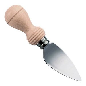Cuchillo para queso DAILY, tamaño grano natural y cromo 0114 - Product Image 1
