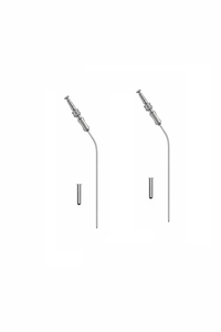 Tube d'aspiration chirurgical à angle de 30 degrés, 190 mm, base d'instruments chirurgicaux avec plusieurs tailles - Product Image 5