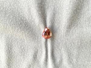 ลูกแพร์ทัวร์มาลีนสีชมพูกะรัต3.10กะรัตหินเจียระไนคุณภาพสูงสำหรับจี้หินอัญมณีธรรมชาติ - Product Image 2