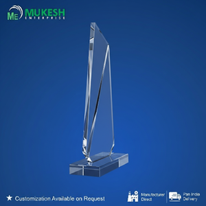 Premium Durable Polished Edge <b>Prism</b> Acrylic Trophy Customizable Corporate Award & Memento with Logo Wholesale Supplier - Product Image 4