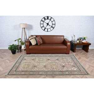 Tapis turc 4,9x8 pieds, tapis vintage, tapis persan marron - Product Image 2