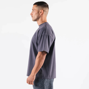 Camiseta de hombre de gran tamaño en blanco de nuevo estilo: camiseta de peso pesado al por mayor para opciones grandes y altas y multicolores - Product Image 4