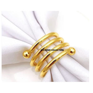 Anillo de Servilleta de Diseño de Mariposa Dorada para Decoración de Mesa de Banquetes y Bodas de Hotel, Precio al por Mayor - Product Image 5