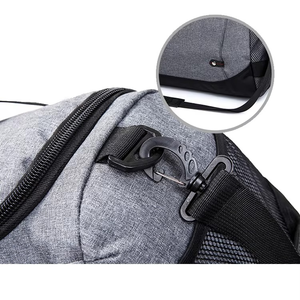 Bolsa Deportiva de Gimnasio Personalizada al por Mayor, Bolsa de Viaje de Gran Capacidad con Compartimento para Zapatos, Poliéster OEM al por Mayor - Product Image 6