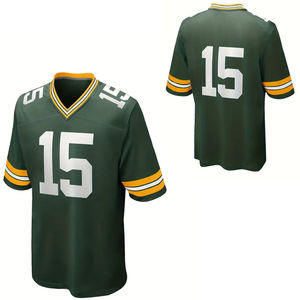 Camiseta de Fútbol Americano Personalizable, Transpirable, Estampada, de Manga Corta para Hombre y Mujer - Venta al por Mayor, Tallas Grandes, Alta Calidad - Product Image 6