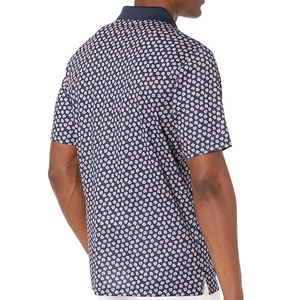 Polo en tissu confortable design unique couleur unie vêtements décontractés hommes polo nouveauté confortable fit hommes polo - Product Image 6