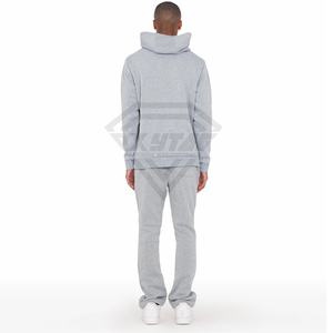 Servicio OEM ODM Chándales acampanados apilados para hombre Chándales acampanados de estilo más nuevo de calidad superior para hombre Chándales acampanados de ajuste suelto - Product Image 2