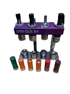 4X Steel Shot Shell Loading Press Heads 12ga/20ga with 6x High Magnification for Tactical <b>Hunting</b> & Outdoor Use - Product Image 3