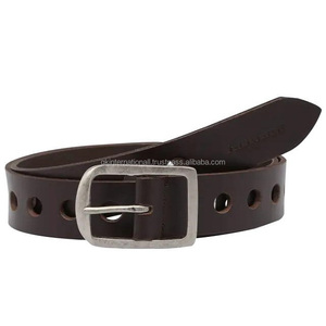 Cinturón informal de cuero auténtico para hombre Tamaños personalizados Cinturones y accesorios de cuero de alta calidad hechos a mano en Fabricante Mayorista - Product Image 4