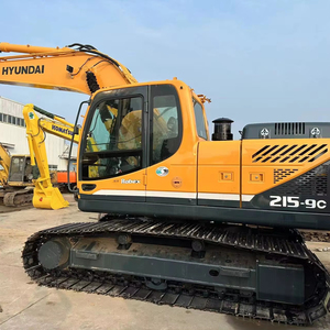 Excavadora hidráulica Hyundai 215-9 usada de 21 toneladas en excelentes condiciones, los componentes principales de Corea incluyen motor y motor a la venta - Product Image 1