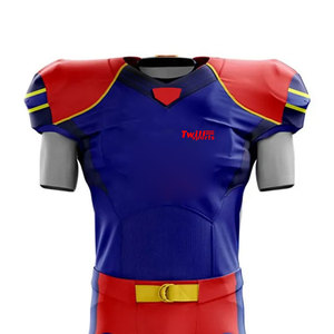 Uniforme de fútbol americano de alta calidad OEM, camiseta ligera de estilo superior, impresión por sublimación transpirable, tallas grandes populares - Product Image 3