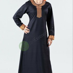 Derniers vêtements islamiques Abaya de style égyptien en pierre pour femmes musulmanes - Product Image 1