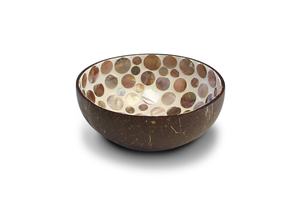 ชามกะลามะพร้าวอินทรีย์ใช้สำหรับซุปสลัดสมูทตี้และขนมขบเคี้ยวผลิตภัณฑ์หัตถกรรมที่เป็นมิตรกับสิ่งแวดล้อมจากผู้ผลิตเวียดนาม - Product Image 3