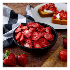 Fresas secas a granel, organizadas para exportación, de calidad para la venta al por mayor y reventa. - Product Image 3