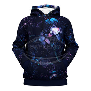 Sweat à capuche graphique pour homme en tissu polaire doux, imprimé personnalisable, écologique, respirant pour un confort tout au long de la journée - Product Image 1