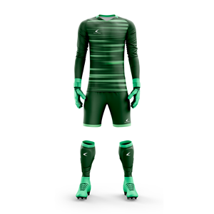 Ensemble Maillot de Football en Polyester/Spandex par Sublimation Intégrale Tenue de Gardien de But Maillot de Foot Short Imprimé Gants de Gardien de But - Product Image 4