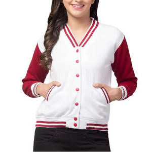 À la mode automne hiver décontracté femmes respirant université veste manteau Sport porter femme université Bomber Letterman Baseball veste - Product Image 1