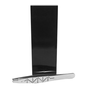 Pinzas para Cejas con Punta Inclinada y Mango Impreso Personalizado de 4 Pulgadas para Eliminar el Vello de la Frente, Pinzas para Cejas para Belleza - Product Image 6