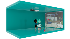 ลูกบอลอินเทอร์แอคทีอร์ทัชสกรีน85นิ้วอุปกรณ์กีฬาเพื่อความบันเทิงแบบมัลติเพล็กซ์ - Product Image 5