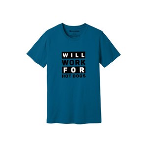 Camiseta de cuello redondo para hombre 100% algodón/mezcla de algodón 180gsm verano Jersey transpirable Color sólido logotipo personalizado estampado Regular fit - Product Image 4