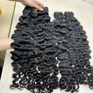 Onda profunda de la mejor calidad en cabello de trama, cabello humano 100%, cabello crudo One Donor - Product Image 2