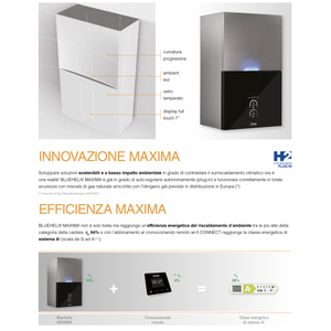 Chaudière à condensation Ferroli Bluehelix Maxima 28C ErP 28 kW pour système de chauffage domestique, compatible méthane ou GPL - Product Image 5