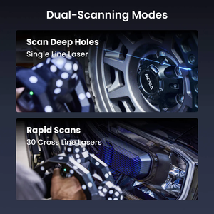 Escáner 3D con <span class=keywords><strong>Seguimiento</strong></span> Óptico Revopoint Trackit |   Escaneo sin Marcas con Láser Azul |   Precisión Volumétrica 0.02mm + 0.04mm/m - Product Image 6