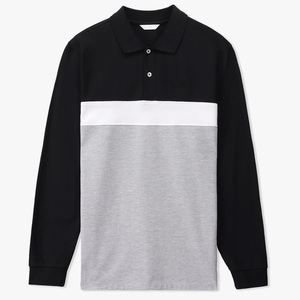 T-shirt à manches courtes en coton/polyester sur mesure, coupe classique, vêtements de sport pour hommes, respirant, écologique, séchage rapide - Product Image 1