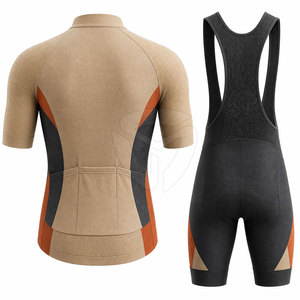 Uniforme de cyclisme pour hommes, tissu léger et respirant, coupe confortable, idéal pour les longues distances et les séances d'entraînement - Product Image 2